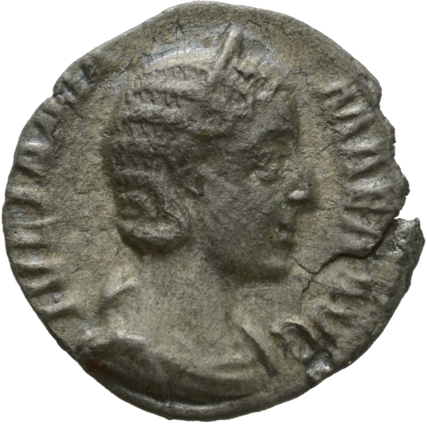 RIC IV Severus Alexander 331 Severus Alexander obverse, Bust of Julia Mamaea, diademed, draped, right