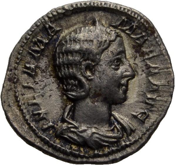 RIC IV Severus Alexander 362 Severus Alexander obverse, Bust of Julia Mamaea, diademed, right