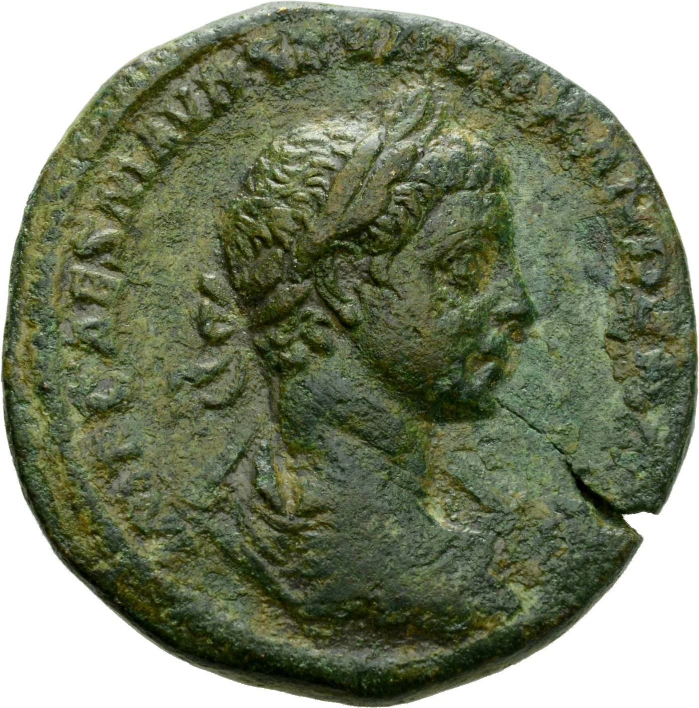 RIC IV Severus Alexander 393 Severus Alexander obverse, Bust of Severus Alexander, laureate, draped, cuirassed, right