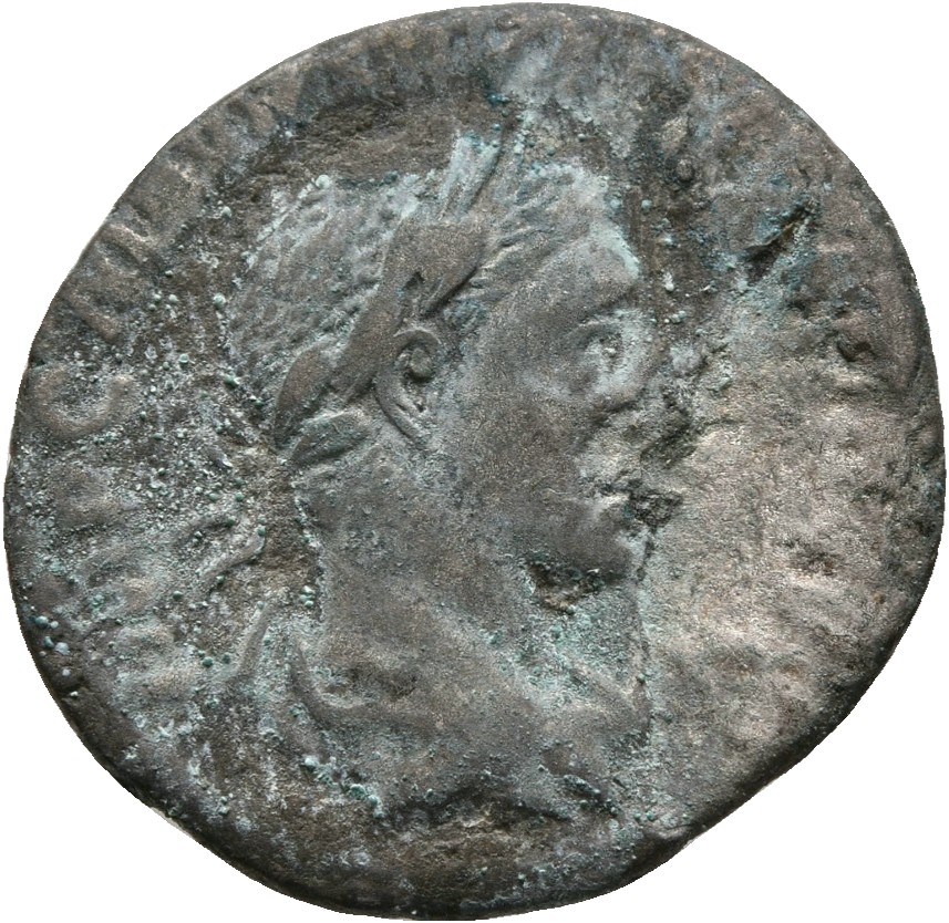 RIC IV Severus Alexander 42 Severus Alexander obverse, Bust of Severus Alexander, laureate, draped, right