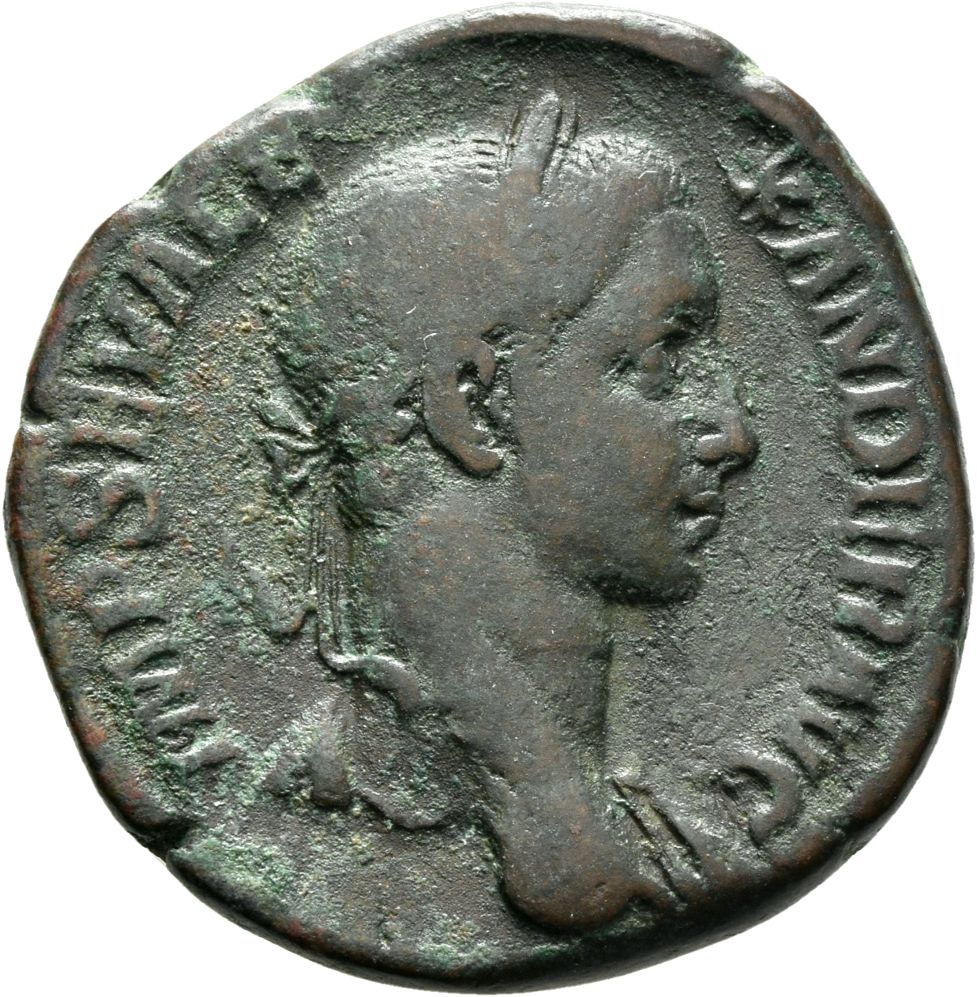 RIC IV Severus Alexander 492b Severus Alexander obverse, Bust of Severus Alexander, laureate, draped over left shoulder, r...