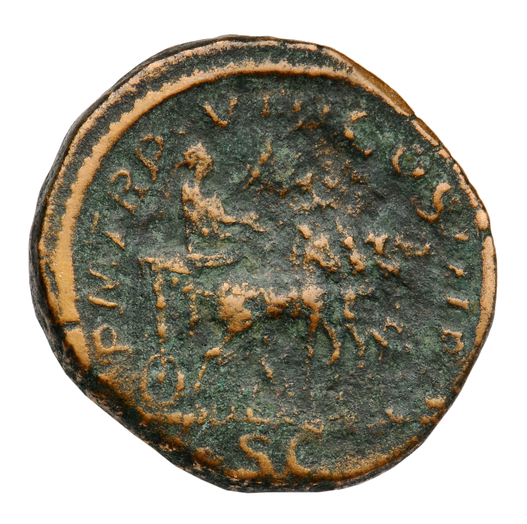RIC IV Severus Alexander 495 Severus Alexander reverse, Severus Alexander, togate, in quadriga, right, holding sceptre sur...