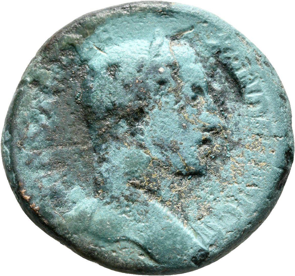 RIC IV Severus Alexander 508b Severus Alexander obverse, Bust of Severus Alexander, laureate, draped over left shoulder, r...