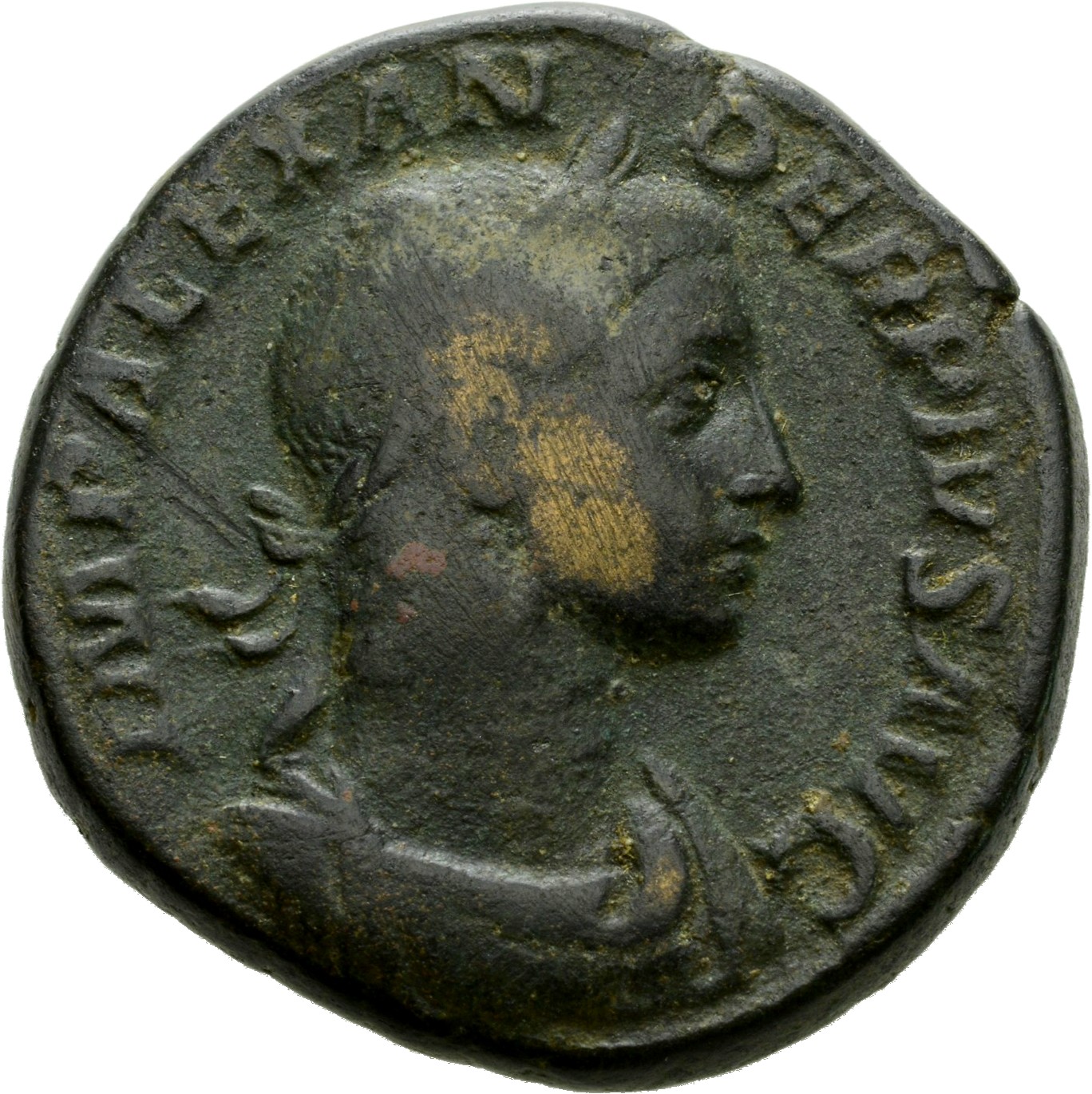 RIC IV Severus Alexander 525d Severus Alexander obverse, Bust of Severus Alexander, laureate, draped, cuirassed, right