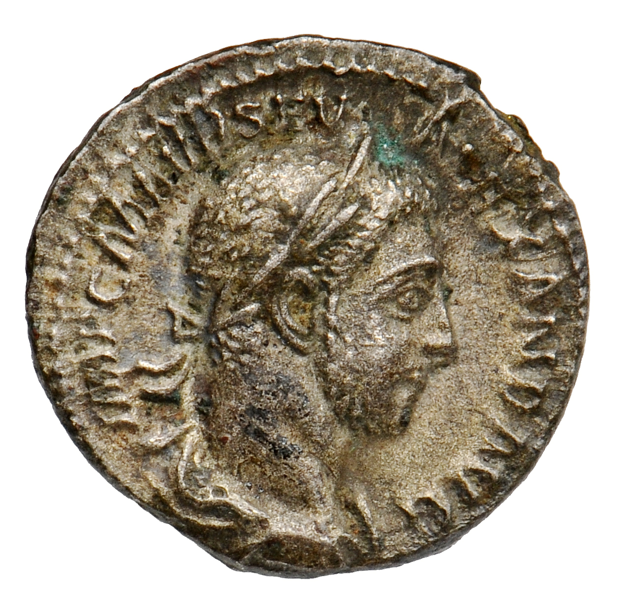 RIC IV Severus Alexander 55 Severus Alexander obverse, Bust of Severus Alexander, laureate, draped, right