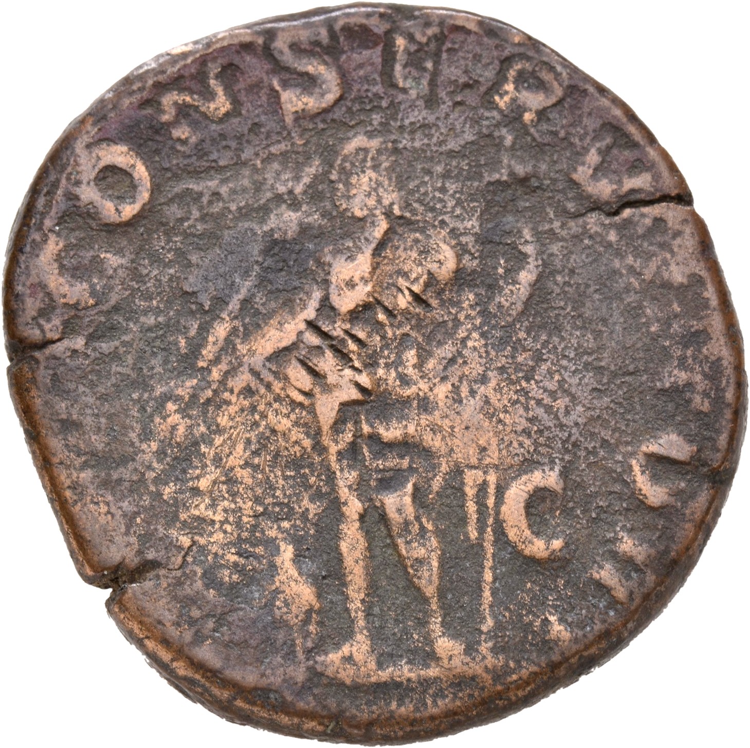 RIC IV Severus Alexander 558 Severus Alexander reverse, Jupiter, standing left, holding thunderbolt in right hand and scep...