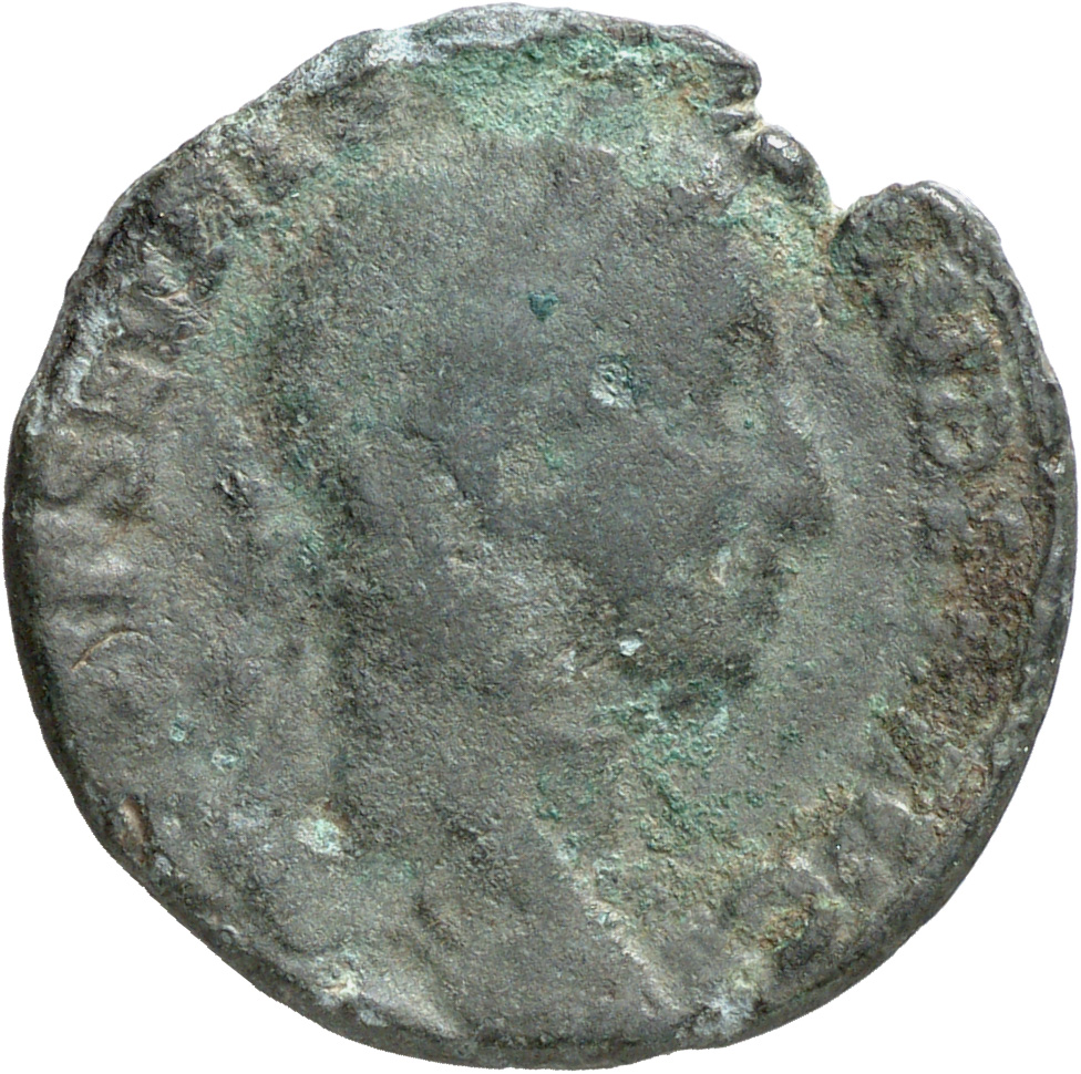 RIC IV Severus Alexander 618 Severus Alexander obverse, Bust of Severus Alexander, laureate, draped over left shoulder, right