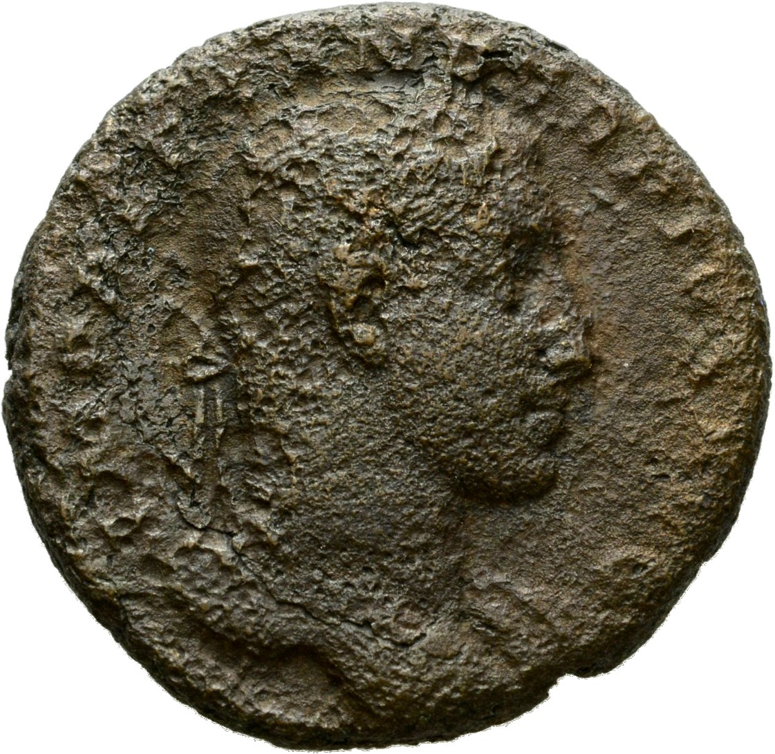 RIC IV Severus Alexander 644b Severus Alexander obverse, Bust of Severus Alexander, laureate, draped over left shoulder, r...