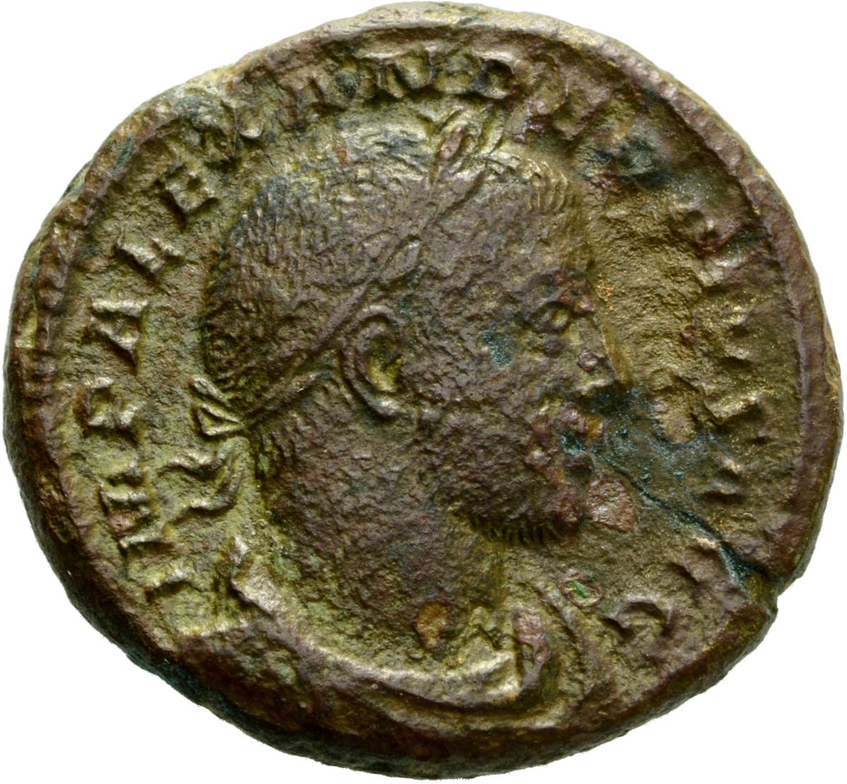 RIC IV Severus Alexander 650d Severus Alexander obverse, Bust of Severus Alexander, laureate, draped, cuirassed, right