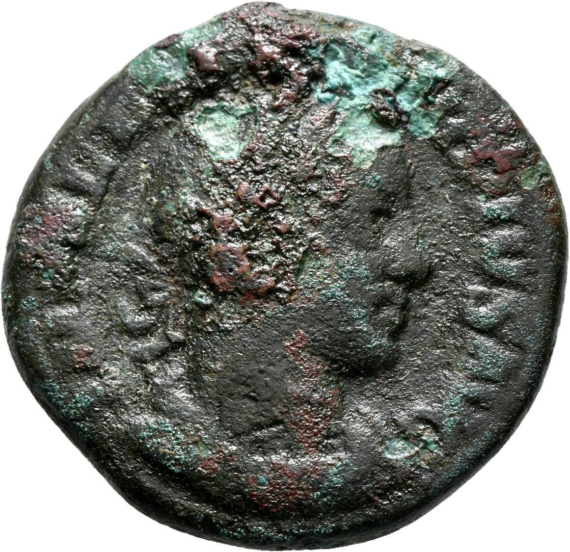 RIC IV Severus Alexander 650d Severus Alexander obverse, Bust of Severus Alexander, laureate, draped, cuirassed, right