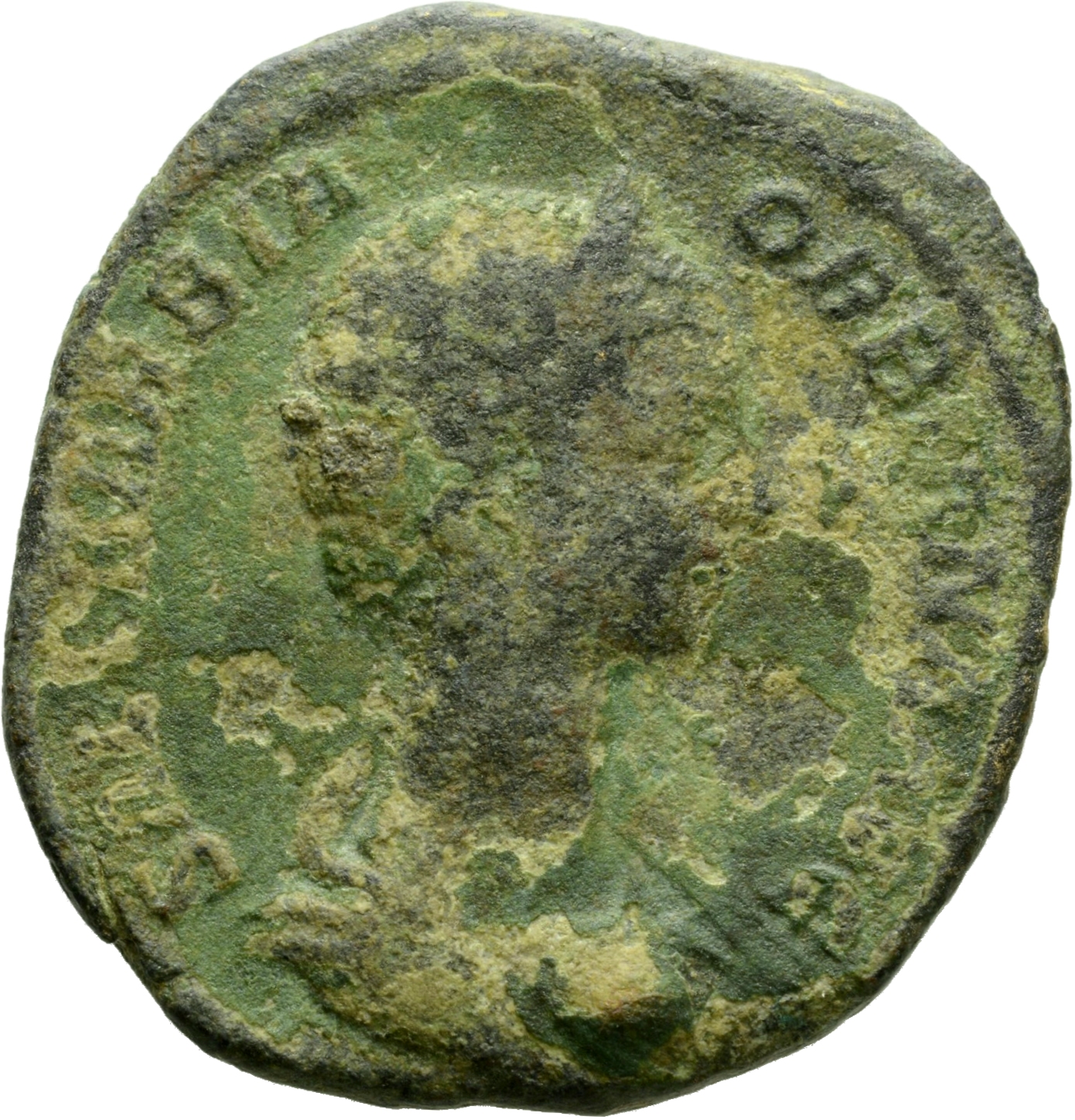 RIC IV Severus Alexander 657 Severus Alexander obverse, Bust of Orbiana, diademed, draped, right