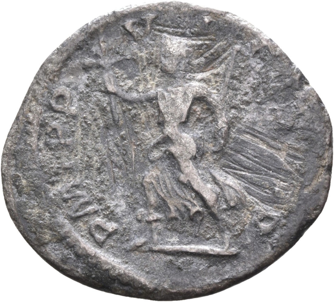 RIC IV Severus Alexander 67 Severus Alexander reverse, Pax, draped, running left, holding olive-branch in right hand and s...