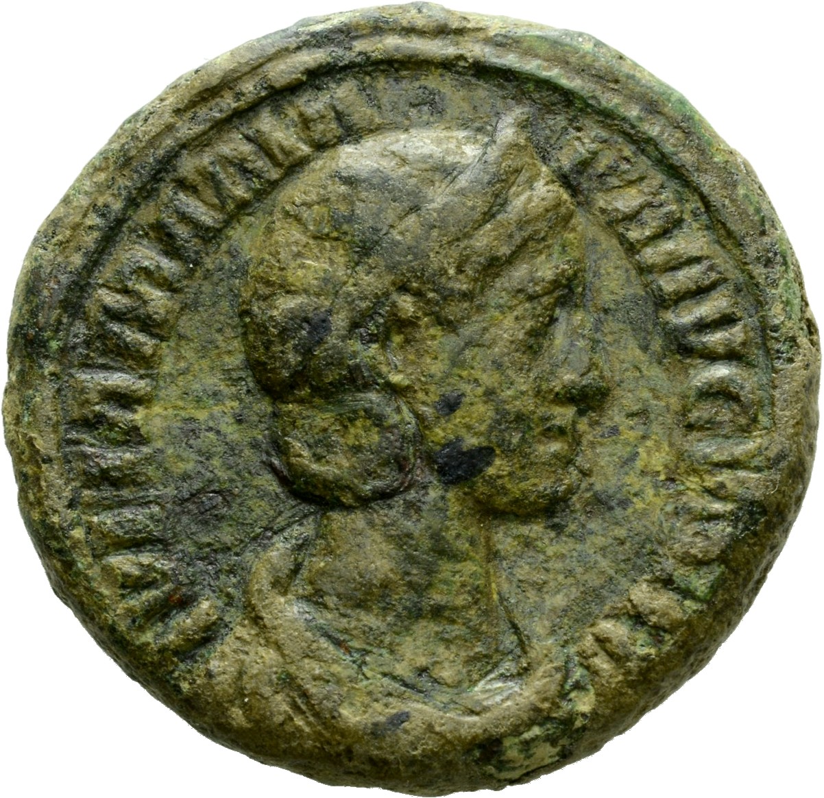 RIC IV Severus Alexander 695 Severus Alexander obverse, Bust of Julia Mamaea, diademed, draped, right
