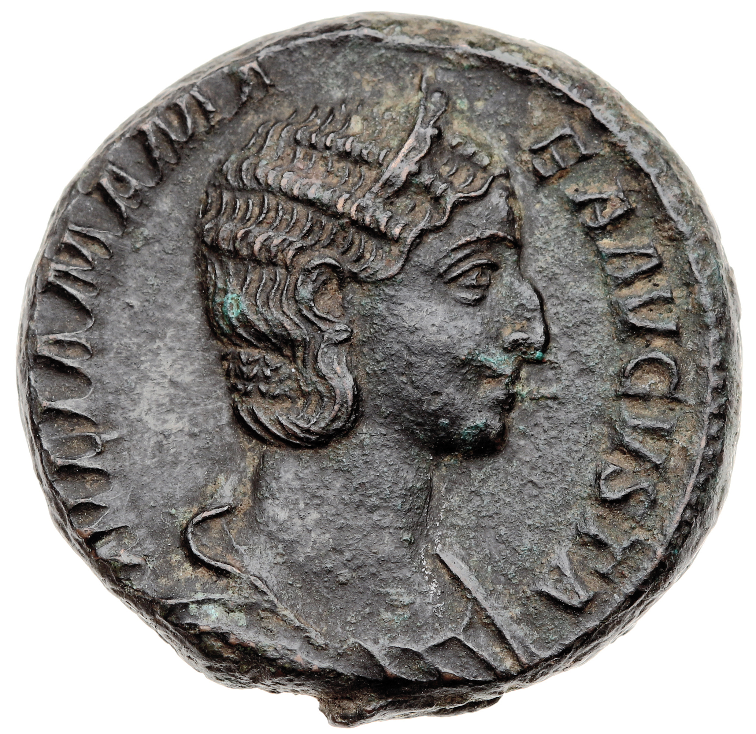 RIC IV Severus Alexander 695 Severus Alexander obverse, Bust of Julia Mamaea, diademed, draped, right