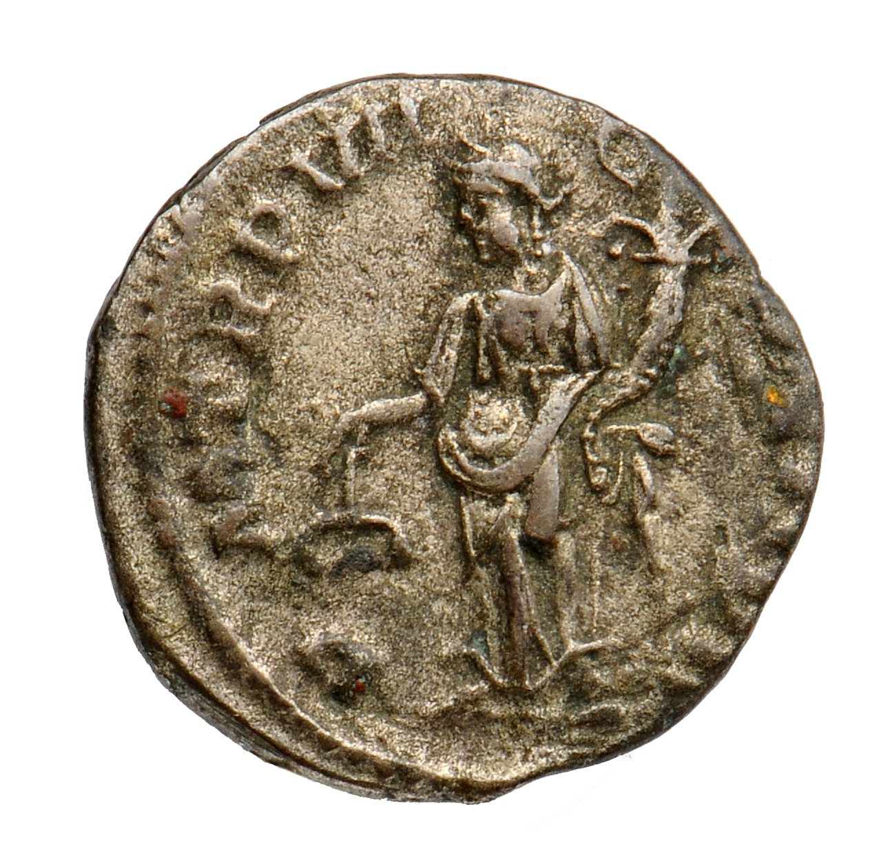 RIC IV Severus Alexander 78 Severus Alexander reverse, Aequitas, draped, standing left, holding scales in right hand and c...