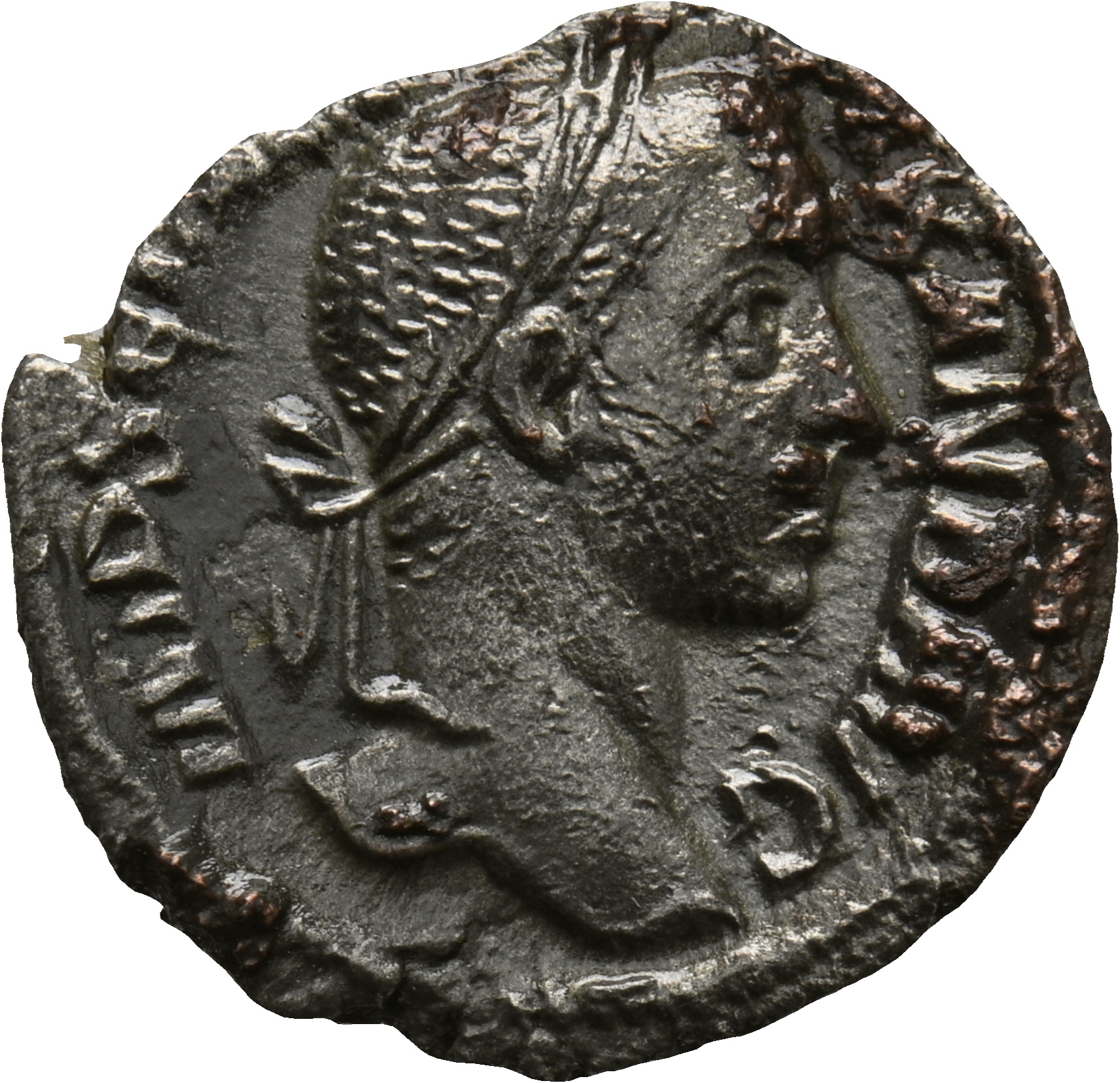 RIC IV Severus Alexander 92 Severus Alexander obverse, Head of Severus Alexander, larueate, right