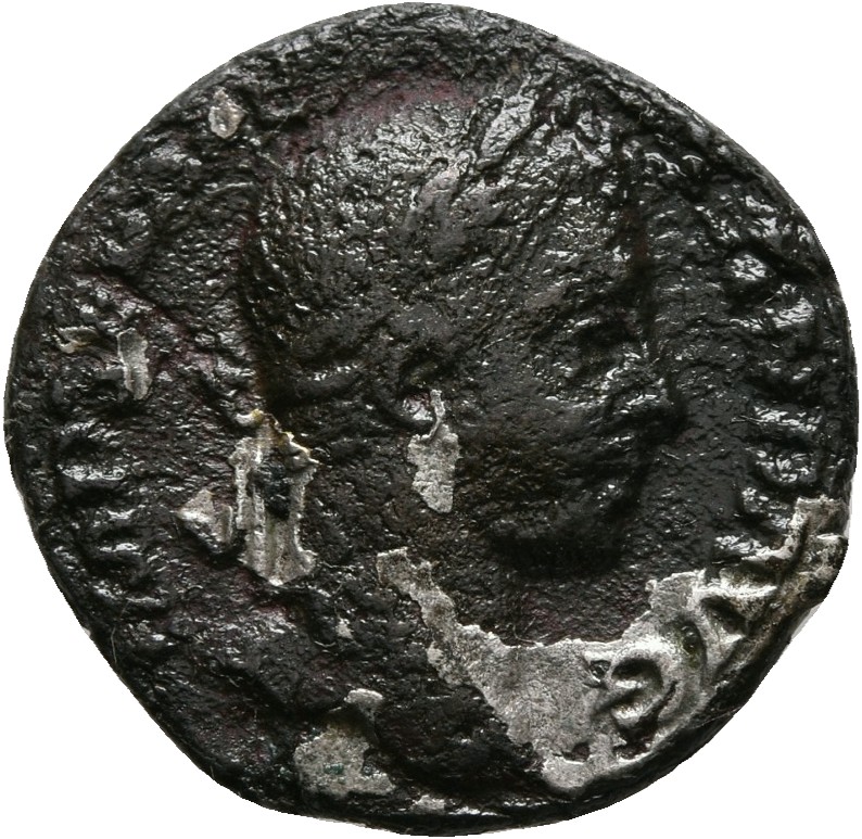 RIC IV Severus Alexander 95a Severus Alexander obverse, Head of Severus Alexander, laureate, right