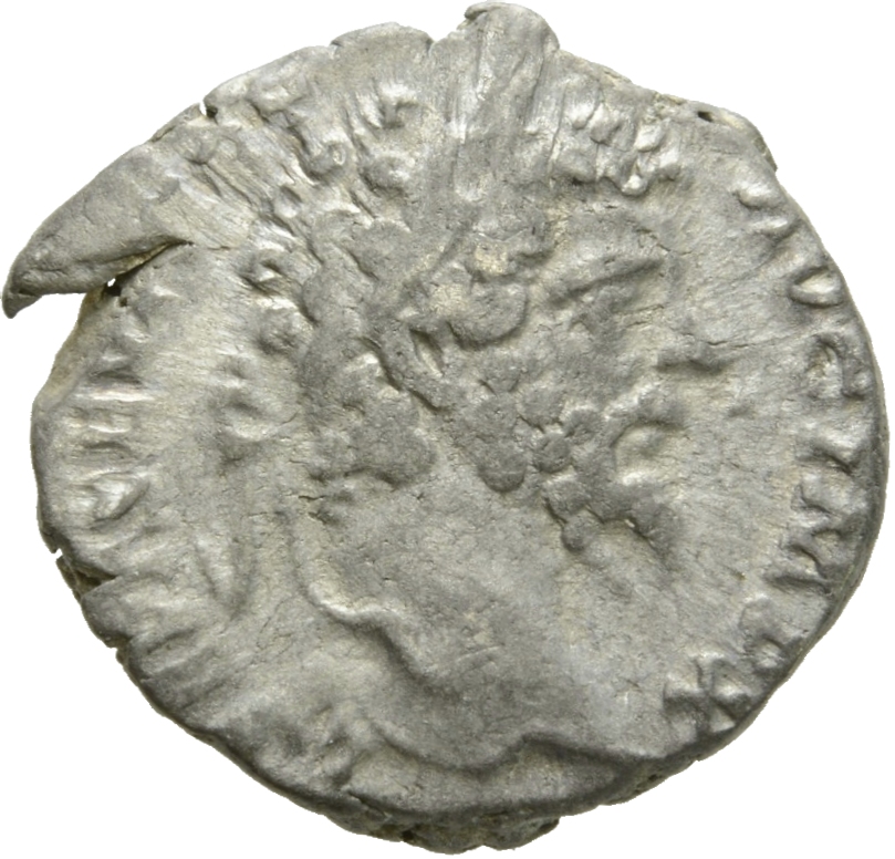 RIC IV Septimius Severus 113 Septimius Severus obverse, Head of Septimius Severus, laureate, right