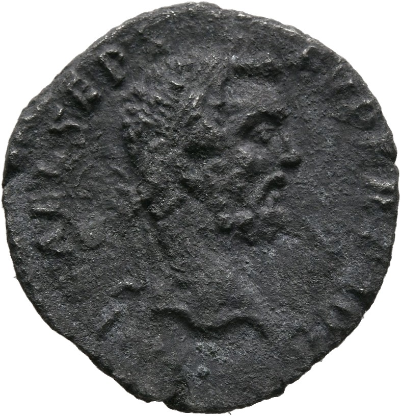 RIC IV Septimius Severus 12 Septimius Severus obverse, Head of Septimius Severus, laureate, right