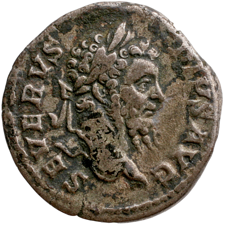 RIC IV Septimius Severus 228 Septimius Severus obverse, Head of Septimius Severus, laureate, right