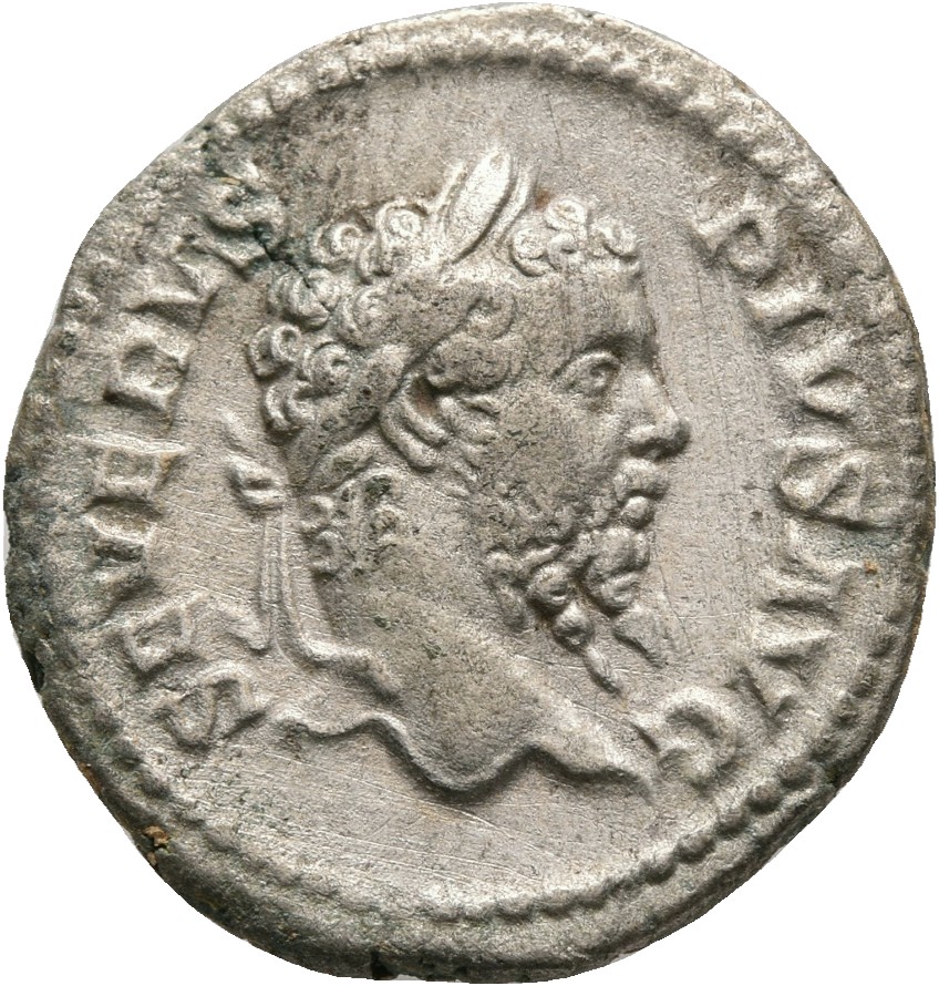 RIC IV Septimius Severus 228 Septimius Severus obverse, Head of Septimius Severus, laureate, right