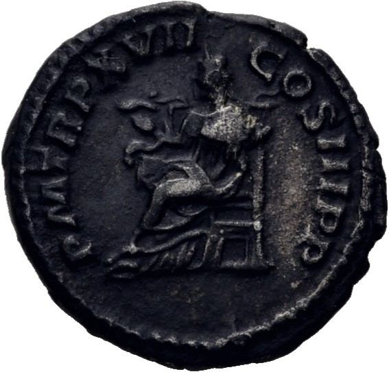 RIC IV Septimius Severus 230 Septimius Severus reverse, Salus, draped, seated left, feeding out of patera in right hand sn...
