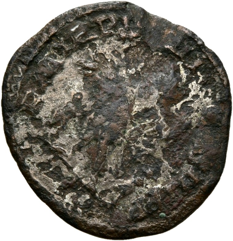 RIC IV Septimius Severus 233 Septimius Severus reverse, Jupiter, naked except for cloak over left shoulder, standing left,...