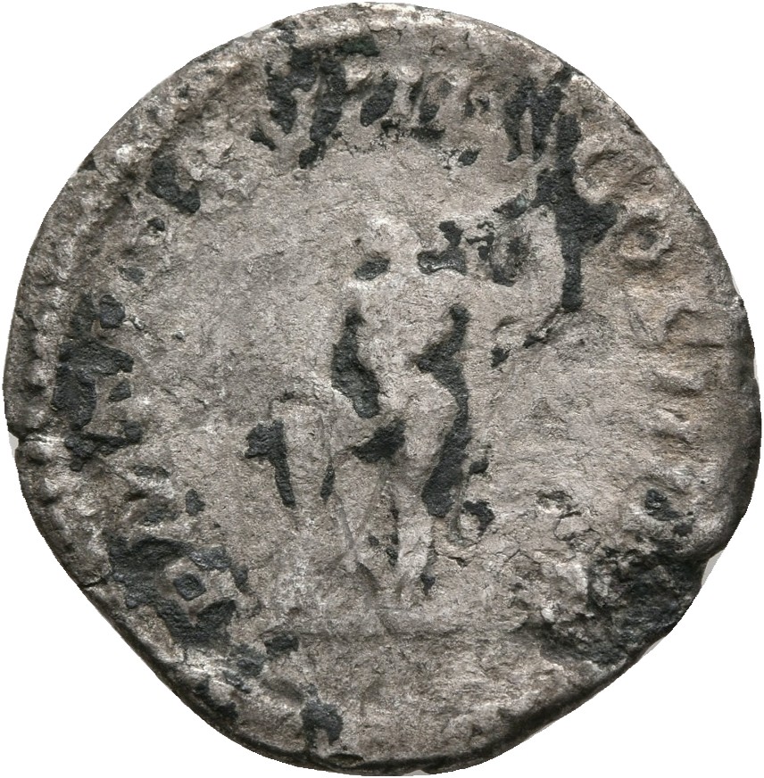 RIC IV Septimius Severus 234 Septimius Severus reverse, Neptune, naked except for cloak over left shoulder and right arm, ...