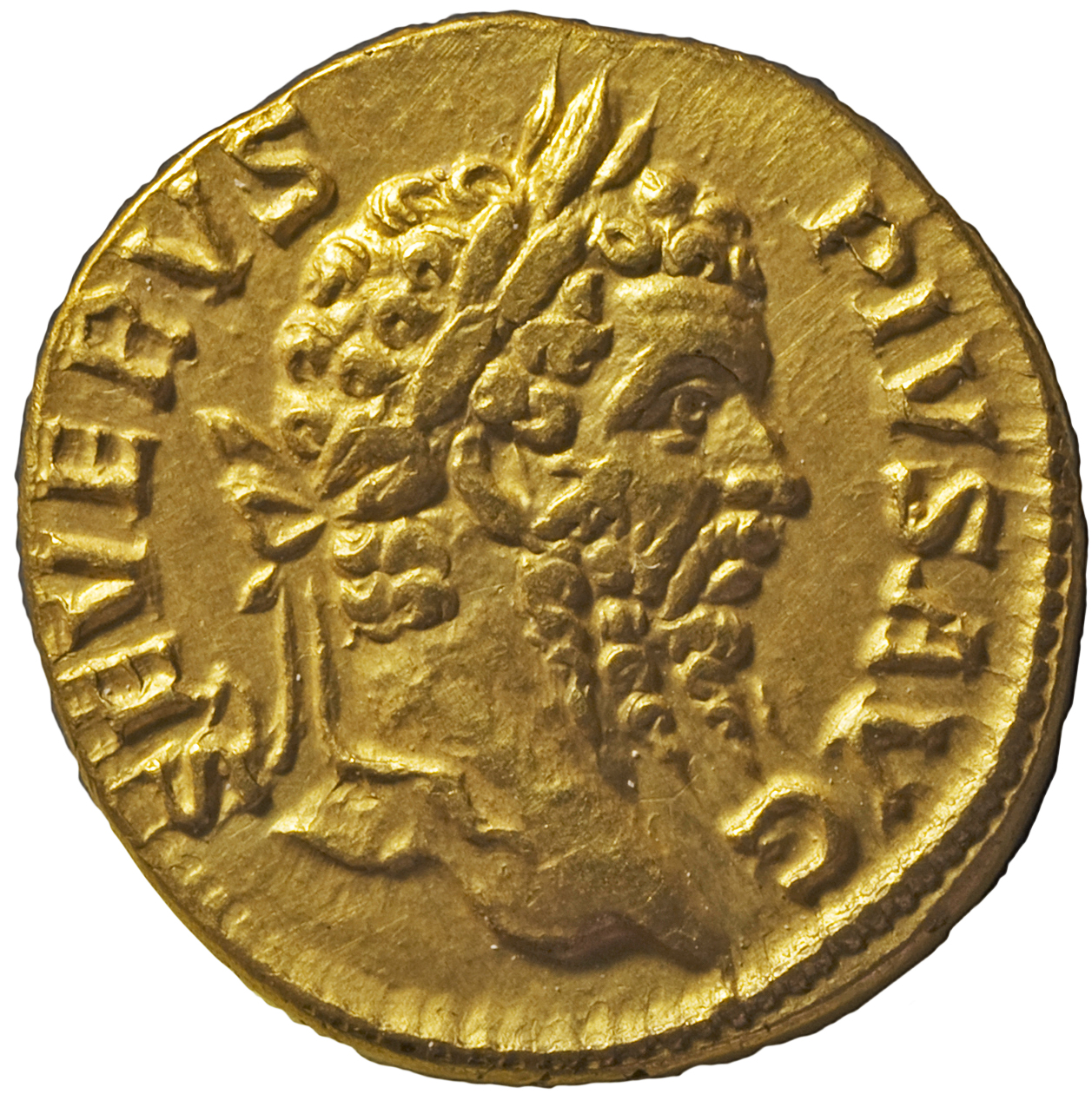 RIC IV Septimius Severus 237 Septimius Severus obverse, Head of Septimius Severus, laureate, right