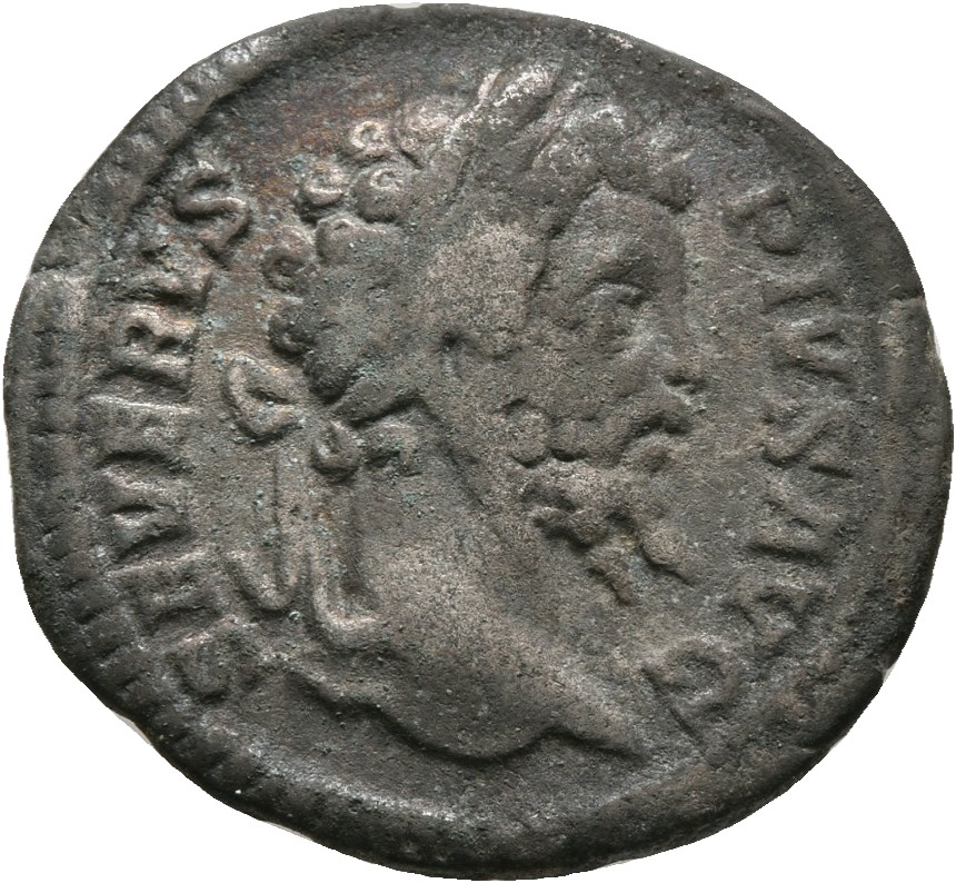 RIC IV Septimius Severus 276 Septimius Severus obverse, Head of Septimius Severus, laureate, right