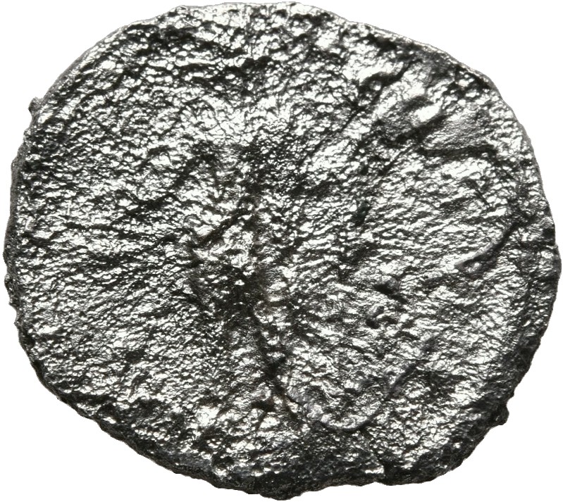 RIC IV Septimius Severus 27A Septimius Severus reverse, Bacchus (Liber), wreathed, naked except for cloak over left arm, e...