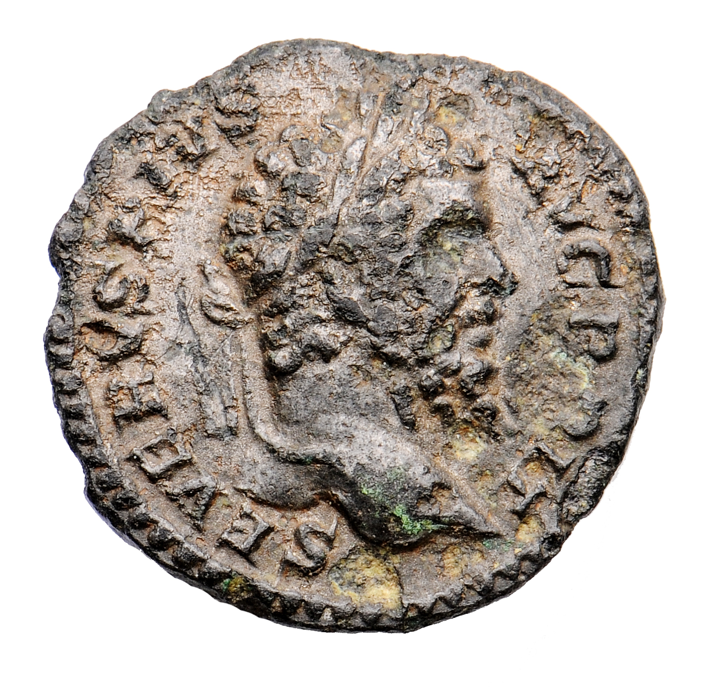 RIC IV Septimius Severus 332 Septimius Severus obverse, Head of Septimius Severus, laureate, right