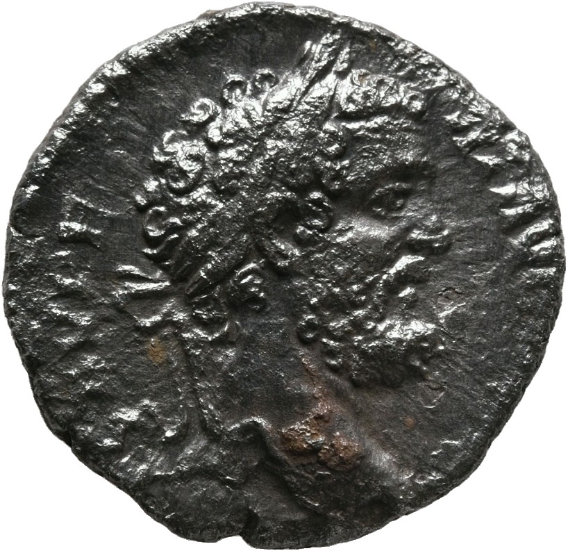 RIC IV Septimius Severus 39 Septimius Severus obverse, Head of Septimius Severus, laureate, right