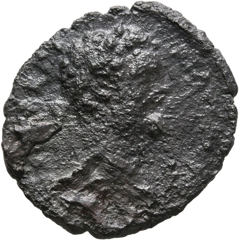 RIC IV Septimius Severus 484A Septimius Severus obverse, Head of Septimius Severus, laureate, right