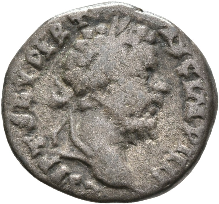 RIC IV Septimius Severus 52 Septimius Severus obverse, Head of Septimius Severus, laureate, right