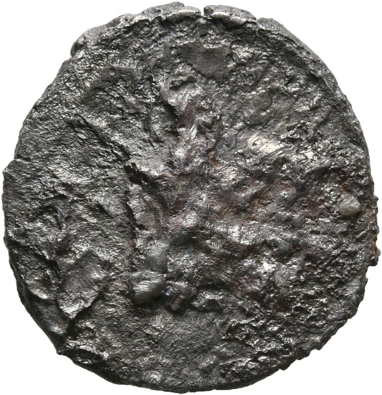 Septimius Severus reverse — Securitas, draped, seated left, holding globe in extended right hand