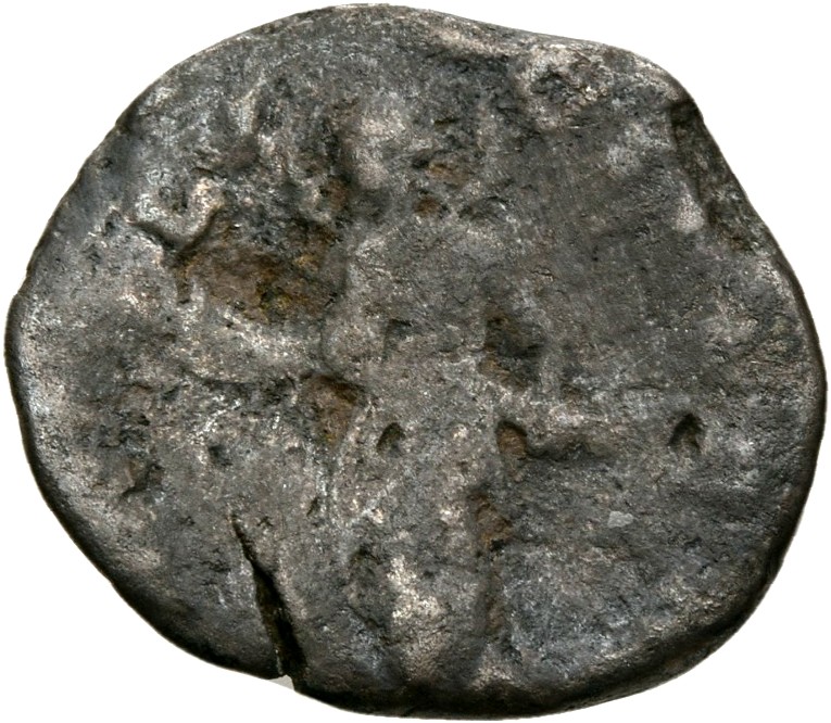 RIC IV Septimius Severus 638 Septimius Severus reverse — Diana, sometimes with crescent on shoulder, standing left, holdin...