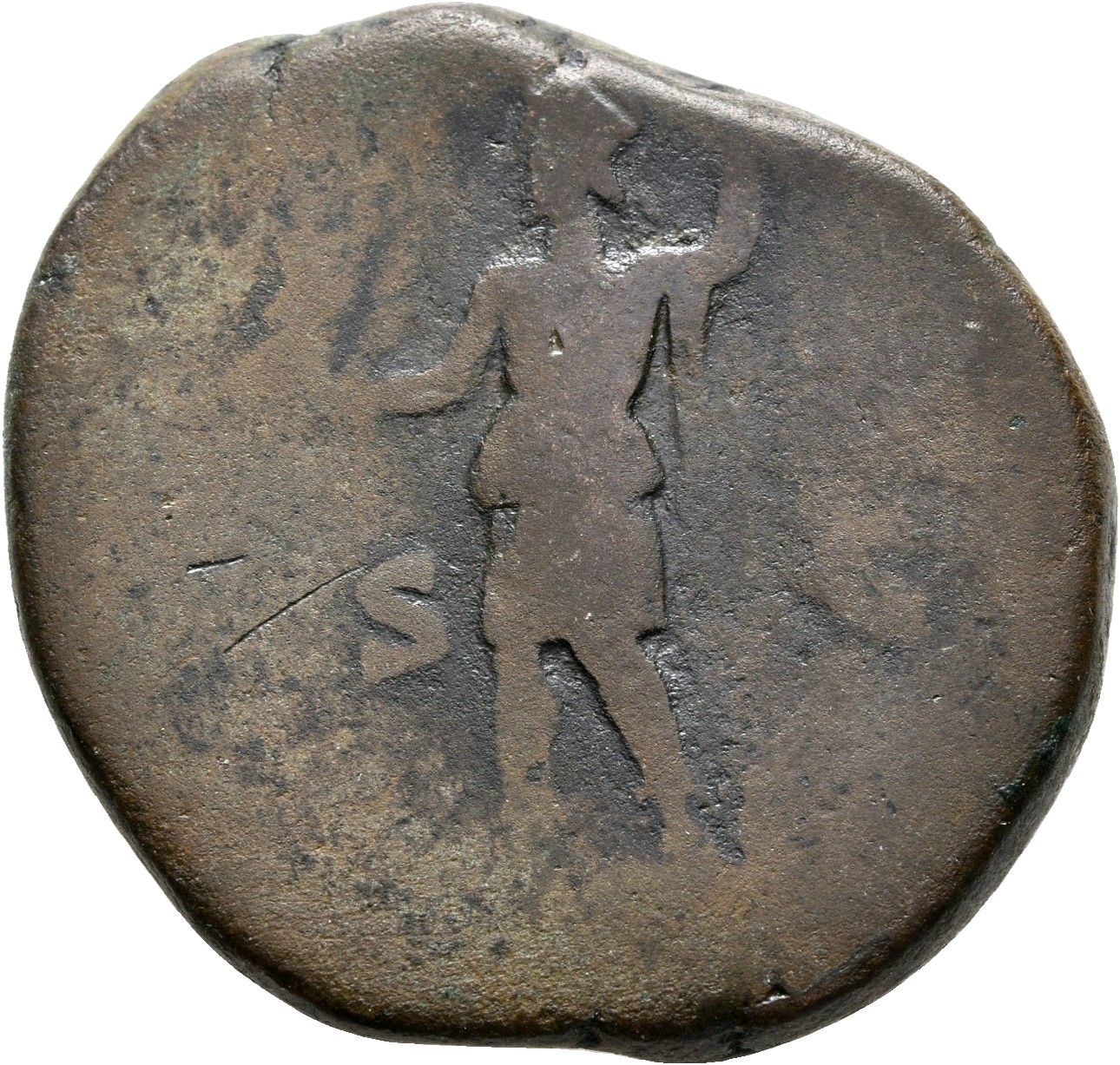 RIC IV Septimius Severus 651 Septimius Severus reverse, Fides, draped, standing left, holding Victory in extended right ha...