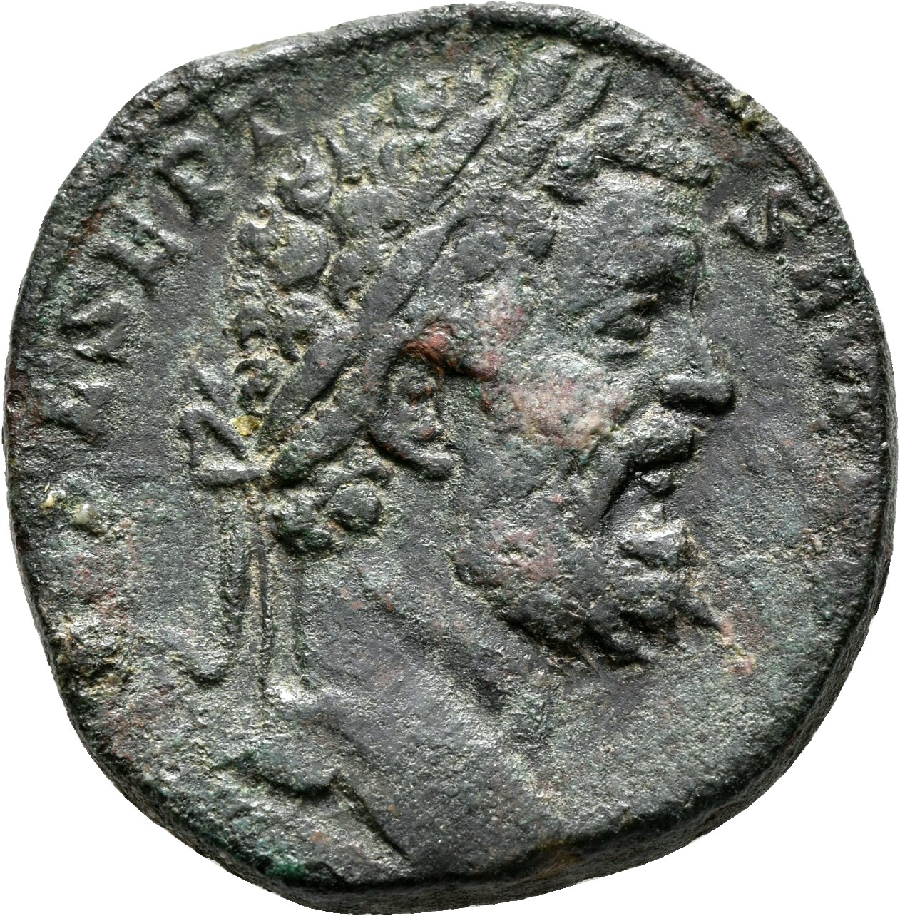 RIC IV Septimius Severus 652 Septimius Severus obverse, Head of Septimius Severus, laureate, right