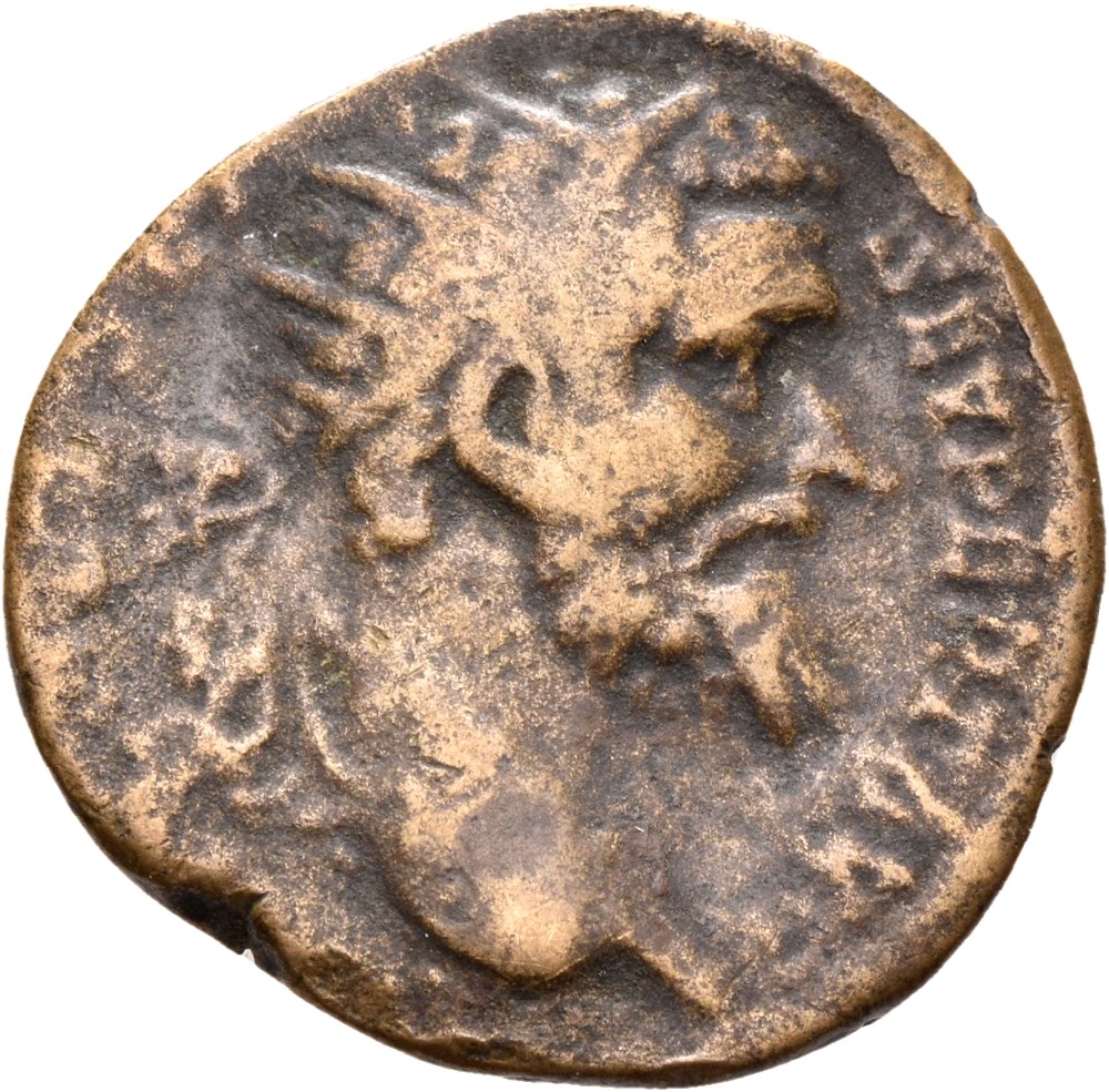 RIC IV Septimius Severus 659 Septimius Severus obverse, Head of Septimius Severus, radiate, right