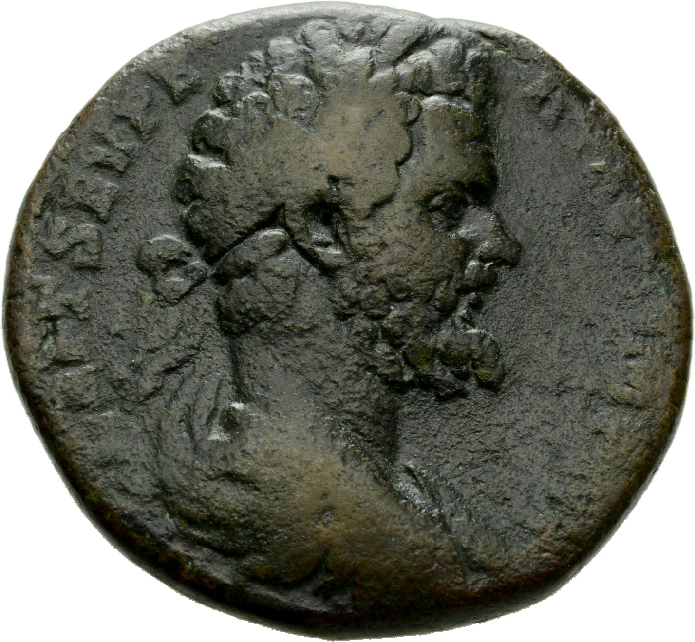 RIC IV Septimius Severus 669c Septimius Severus obverse, Bust of Septimius Severus, laureate, draped, sometimes cuirassed,...