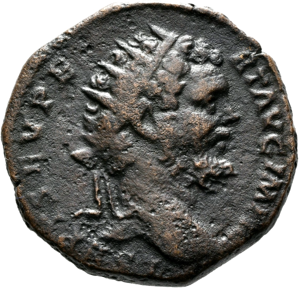 RIC IV Septimius Severus 681 Septimius Severus obverse, Head of Septimius Severus, radiate, right