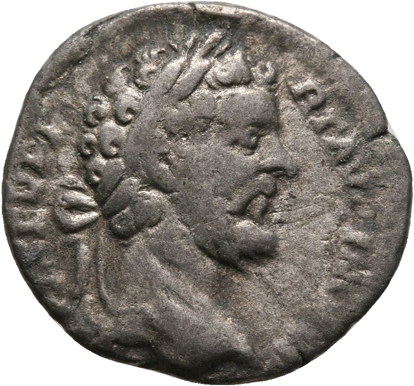 RIC IV Septimius Severus 71 Septimius Severus obverse, Head of Septimius Severus, laureate, right