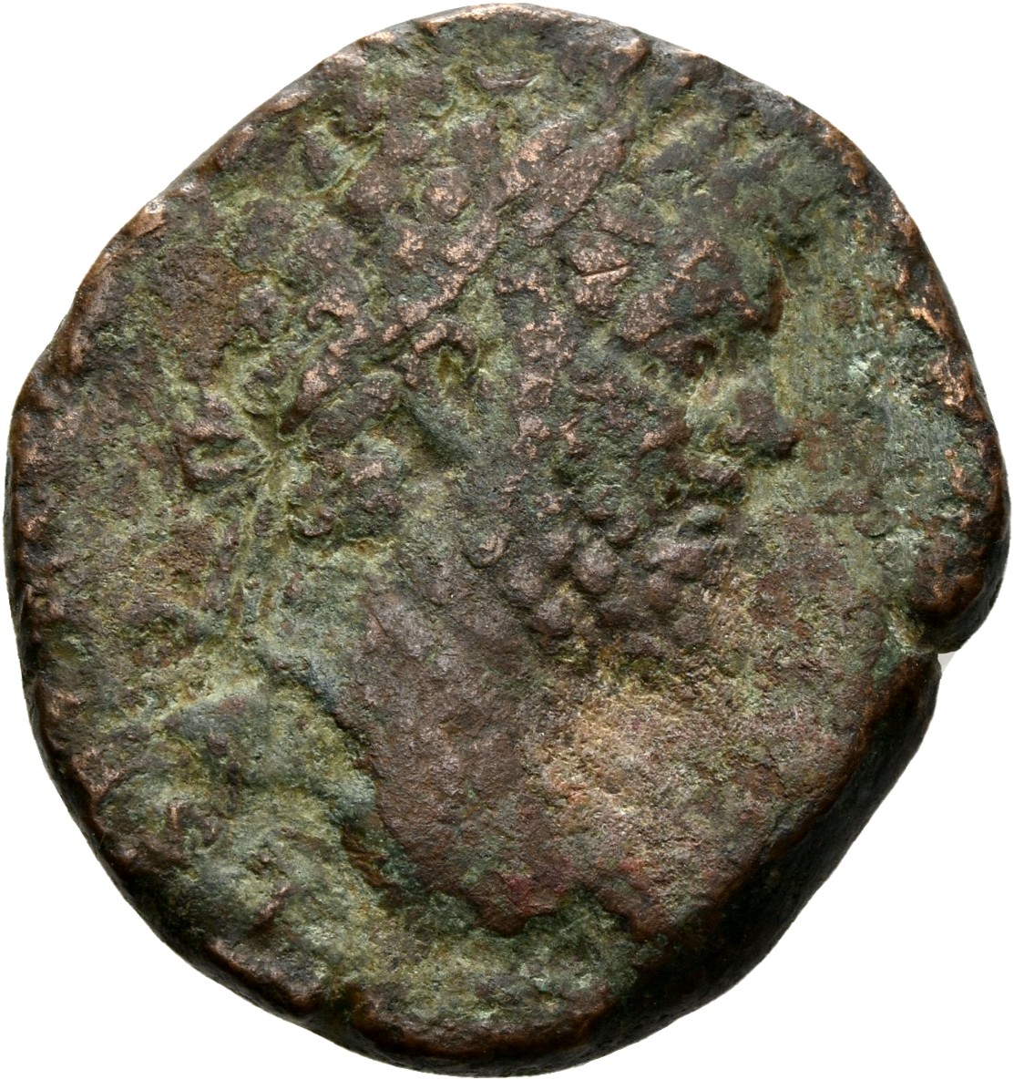 RIC IV Septimius Severus 728 Septimius Severus obverse, Head of Septimius Severus, laureate, right