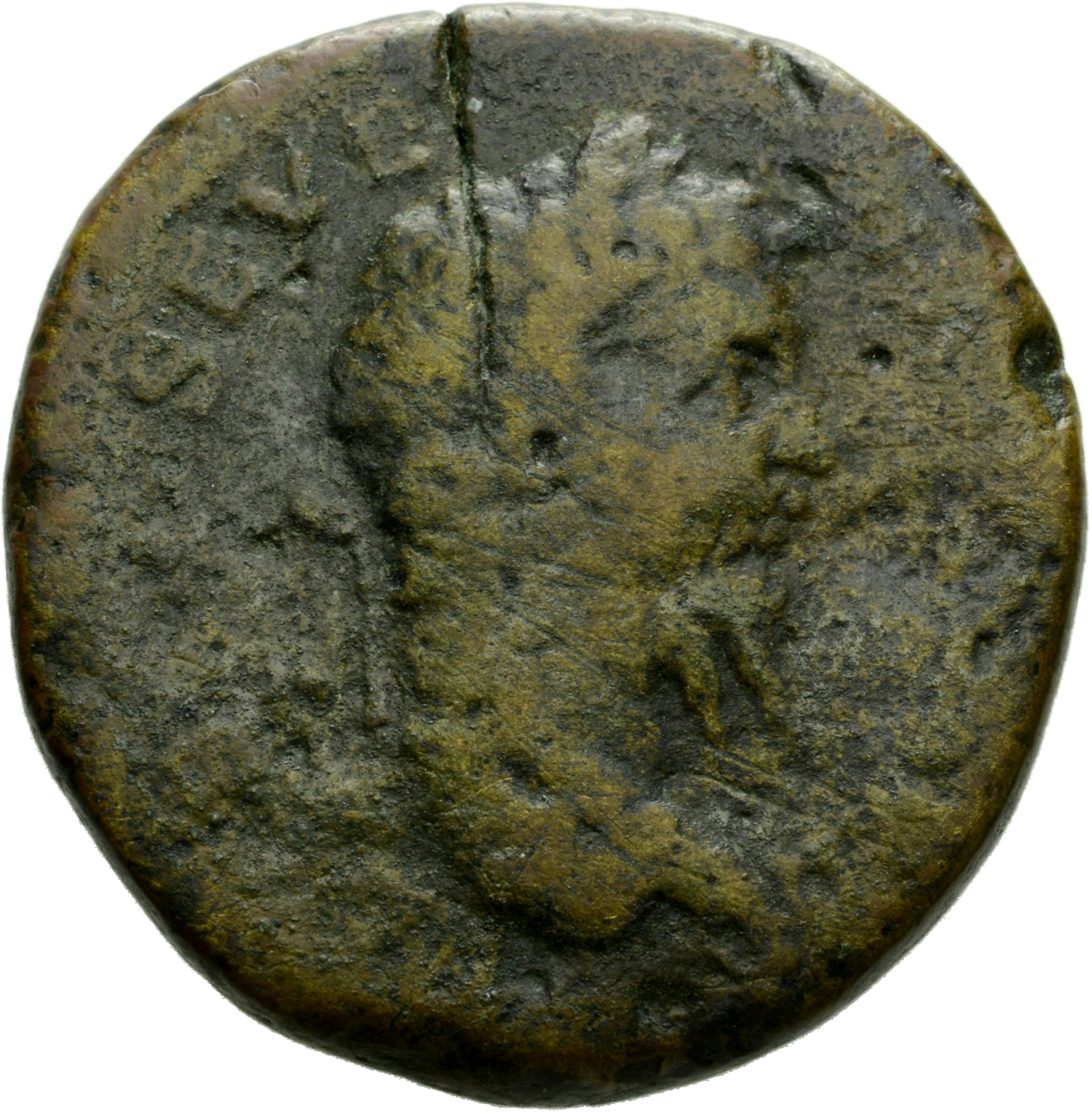 RIC IV Septimius Severus 799A Septimius Severus obverse, Head of Septimius Severus, laureate, right