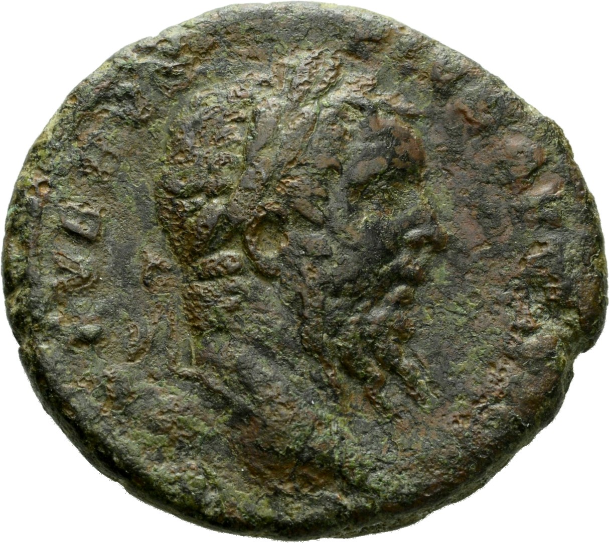 RIC IV Septimius Severus 810 Septimius Severus obverse, Head of Septimius Severus, laureate, right