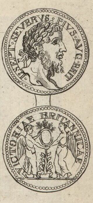 RIC IV Septimius Severus 818 Septimius Severus obverse, Head of Septimius Severus, laureate, right