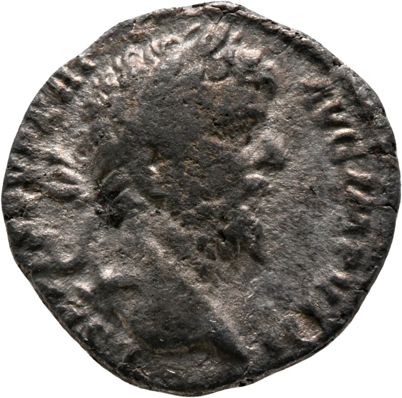 RIC IV Septimius Severus 85 Septimius Severus obverse, Head of Septimius Severus, laureate, right