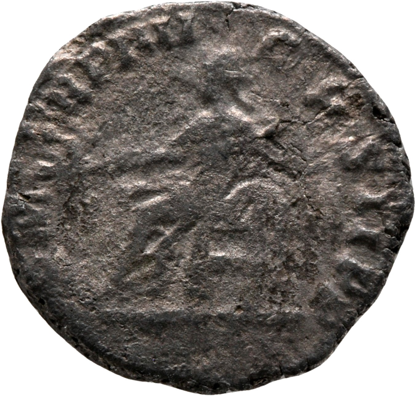 RIC IV Septimius Severus 85 Septimius Severus reverse, Pax, draped, seated left, holding branch in extended right hand and...
