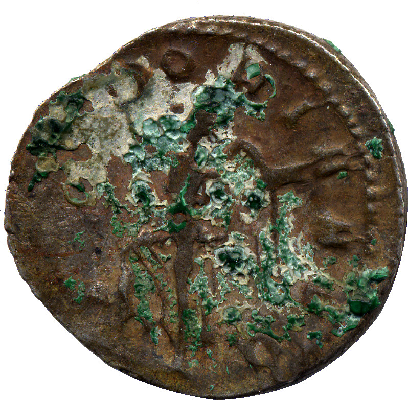 RIC IV Trajan Decius 10 Trajan Decius reverse, Abundantia, draped, standing right, emptying cornucopiae held in both hands